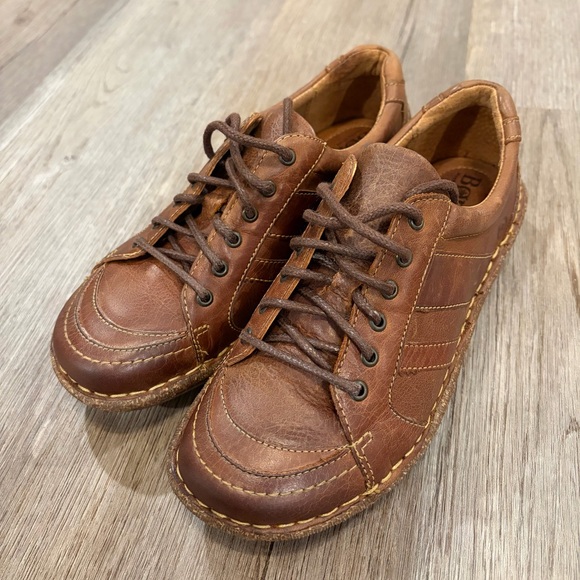 Born Shoes - Born Brown Leather Women's Shoes